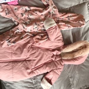 Bunting sack & fleece pantsuit